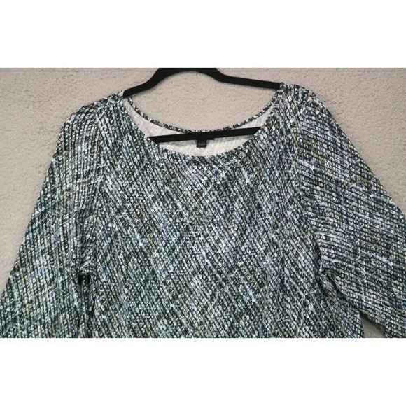 J. Jill Wearever 3/4 Sleeve Midi Dress-Size Large - Picture 2 of 8